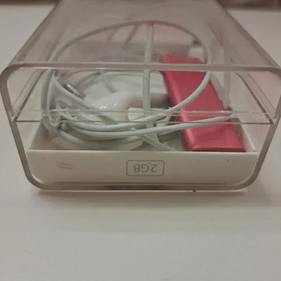 1X Apple IPod Shuffle 3rd Generation Pink 2gb Very Good To Like New